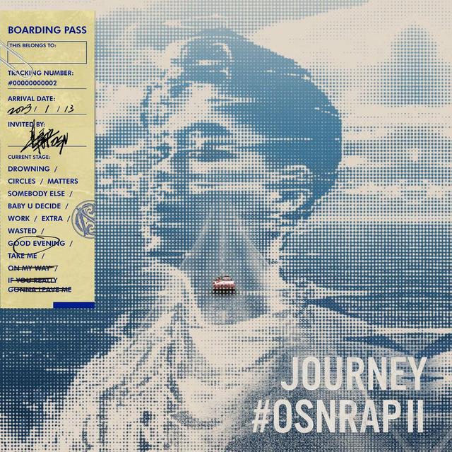 Album cover art for #OSNRAPII-JOURNEY
