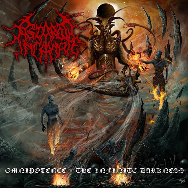 Album cover art for Omnipotence - The Infinite Darkness