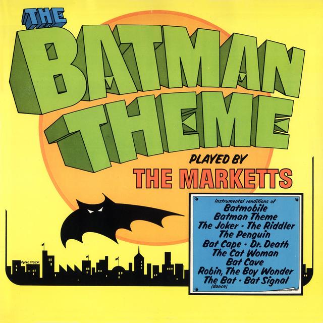 Album cover art for The Batman Theme Played By The Marketts