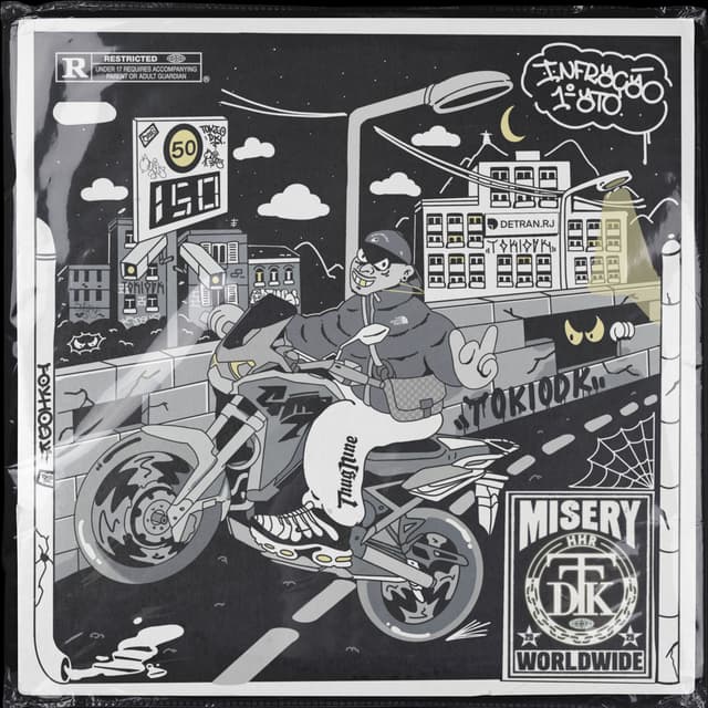 Album cover art for INFRAÇÃO - 1º ATO