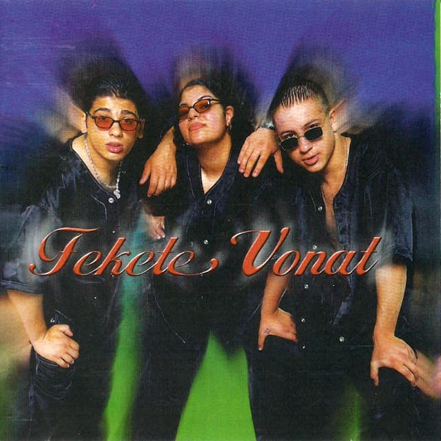 Album cover art for Fekete Vonat