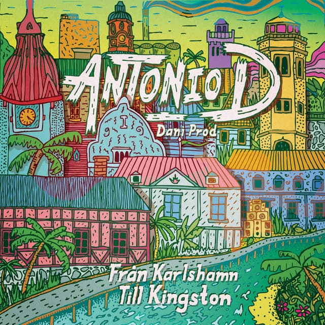 Album cover art for Från Karlshamn till Kingston