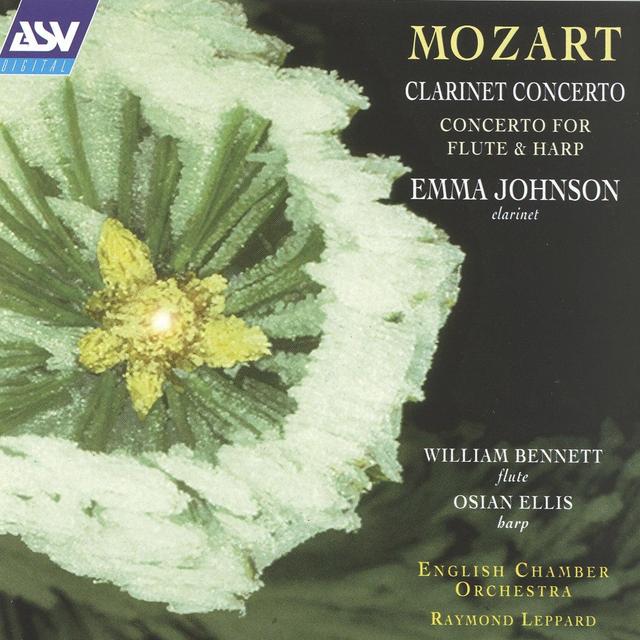 Album cover art for Mozart: Concerto for Clarinet and Orchestra in A, K.622 - Concerto for Flute, Harp and Orchestra in C, K.299