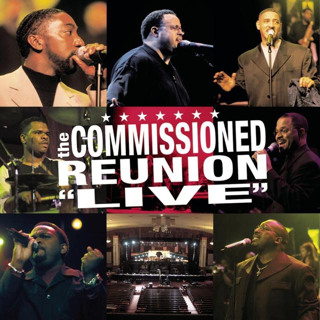 Album cover art for The Commissioned Reunion Live