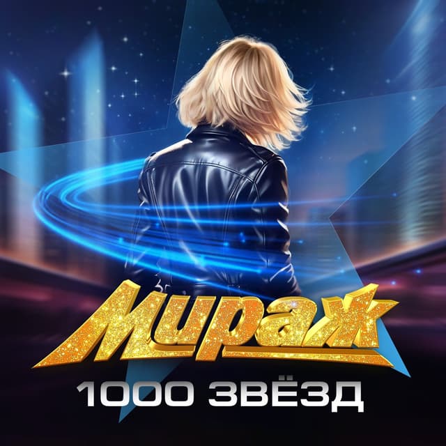 Album cover art for 1000 звёзд