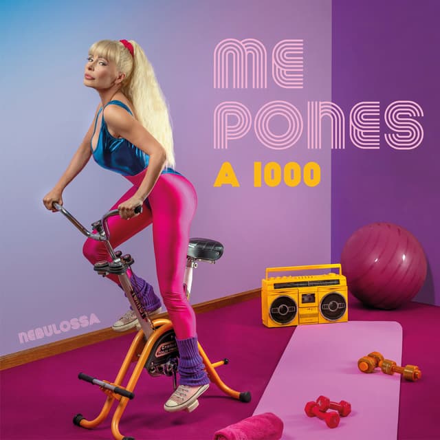 Album cover art for Me Pones a Mil