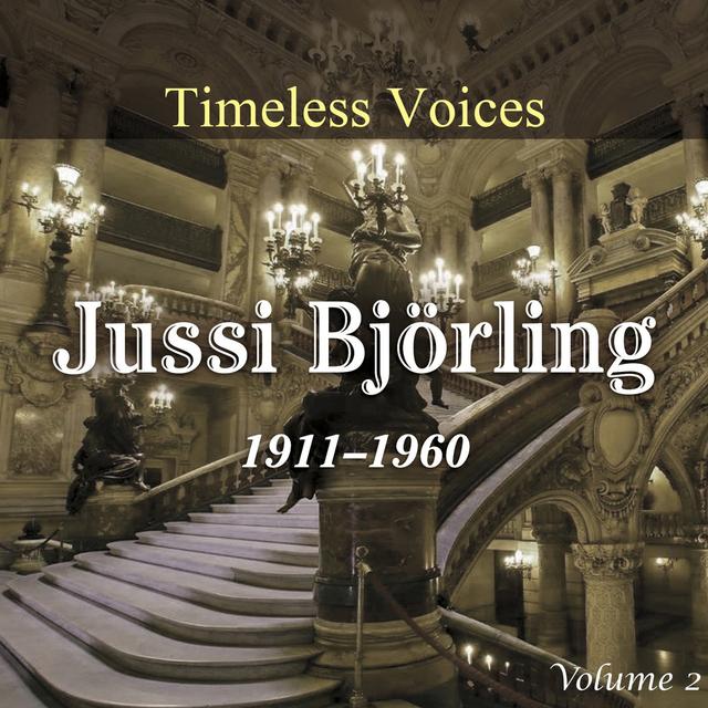 Album cover art for Timeless Voices - Jussi Bjorling Vol 2