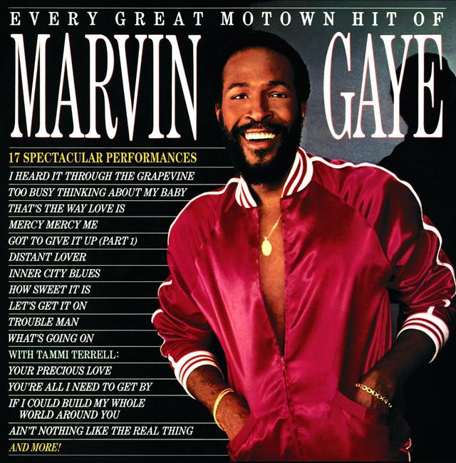 Album cover art for Marvin Gaye: Every Great Motown Hit