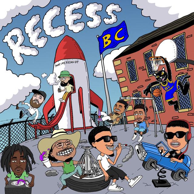 Album cover art for Recess