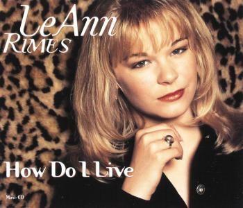 Album cover art for How Do I Live