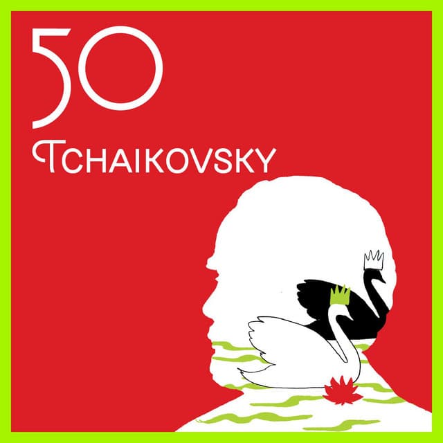 Album cover art for 50 Tchaikovsky