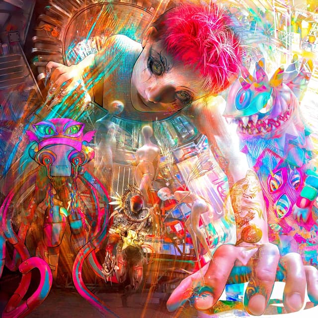 Album cover art for K.O.