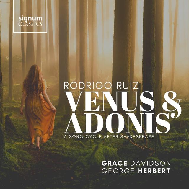 Album cover art for Venus & Adonis: A song cycle after Shakespeare