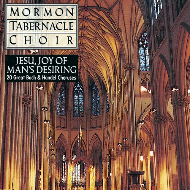 Album cover art for 20 Great Bach & Handel Choruses