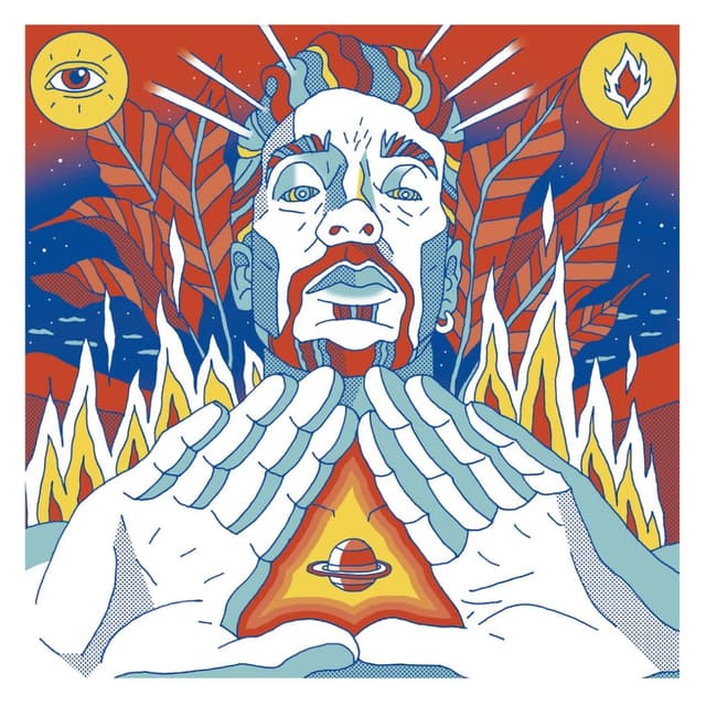 Album cover art for La mano en el fuego