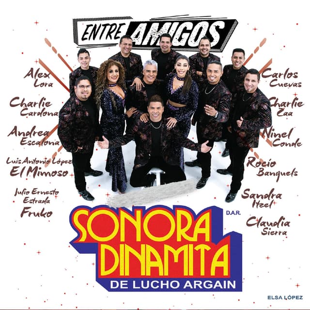Album cover art for Entre amigos