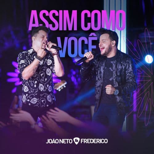 Album cover art for Assim Como Você (Ao Vivo)