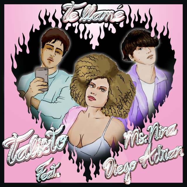 Album cover art for Te llamé
