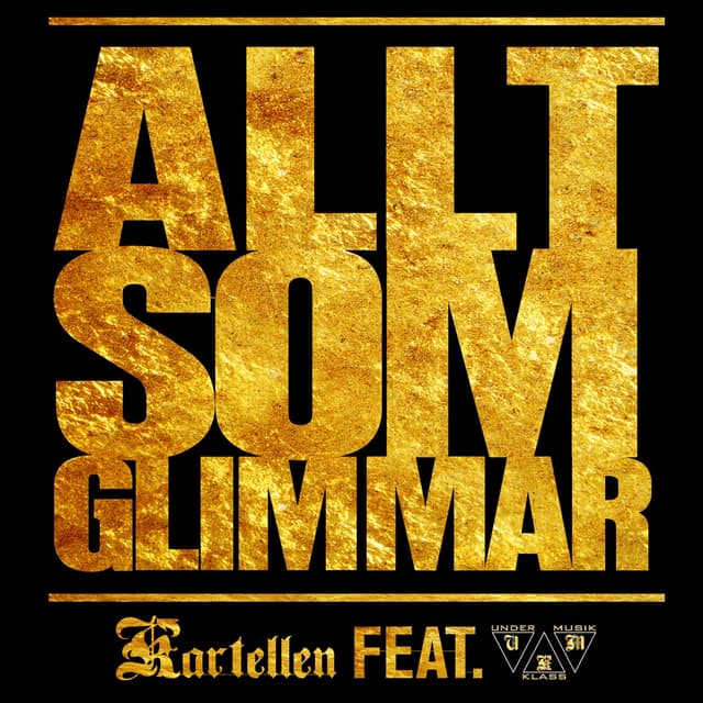 Album cover art for Allt Som Glimmar