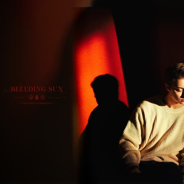 Album cover art for BLEEDING SUN (DELUXE)