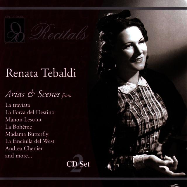 Album cover art for Renata Tebaldi