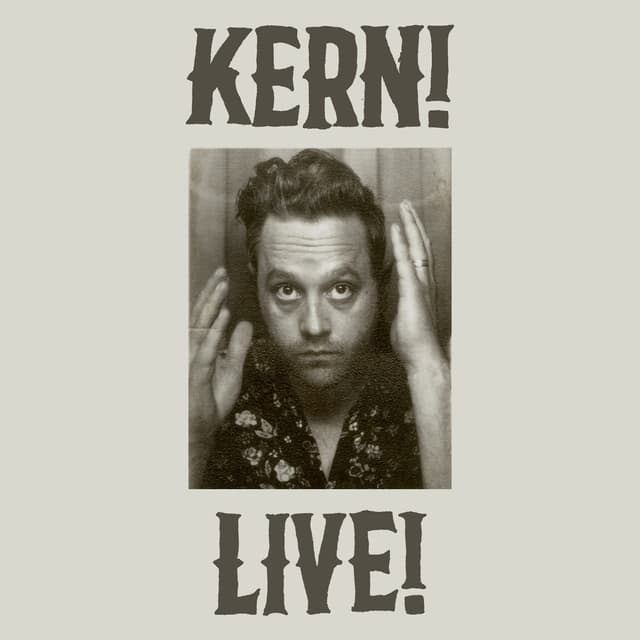 Album cover art for Kern! Live!