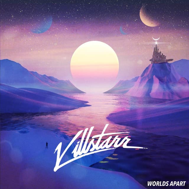 Album cover art for Worlds Apart