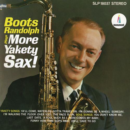 Album cover art for Boots Randolph Plays More Yakety Sax