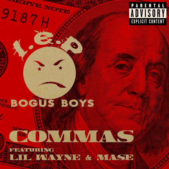 Album cover art for Commas