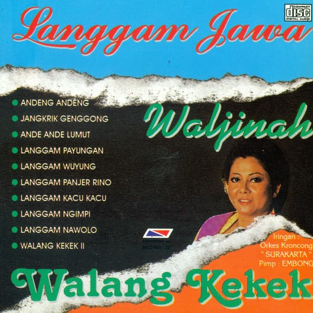 Album cover art for Langgam Jawa