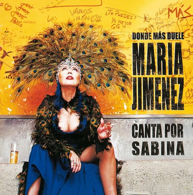 Album cover art for Donde Mas Duele (Canta Por Sabina)