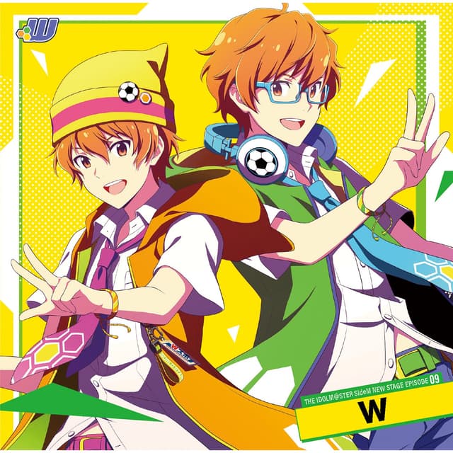 Album cover art for THE IDOLM@STER SideM NEW STAGE EPISODE:09 W - Single