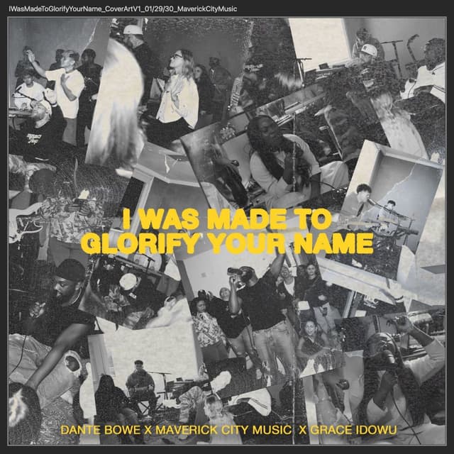 Album cover art for I Was Made To Glorify Your Name