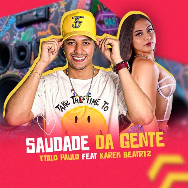 Album cover art for Saudade da Gente