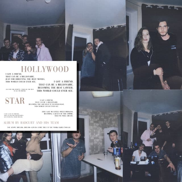 Album cover art for Hollywoodstar