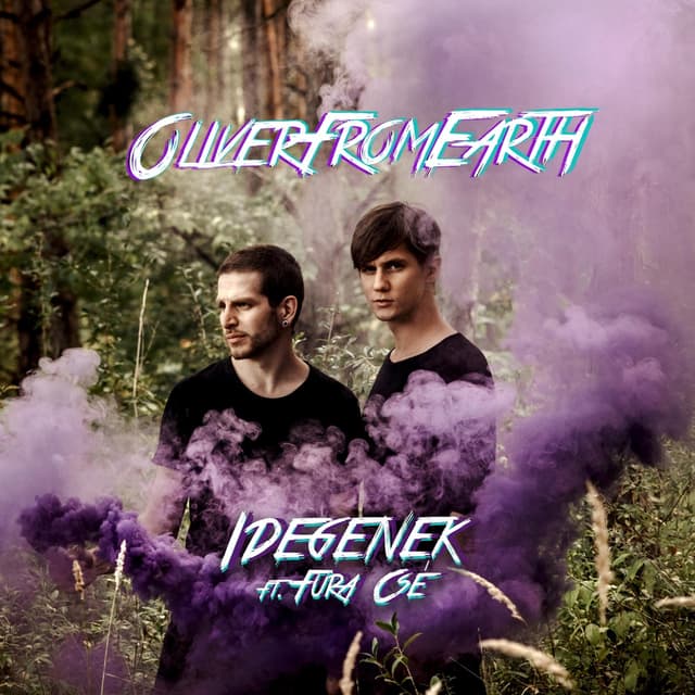 Album cover art for Idegenek