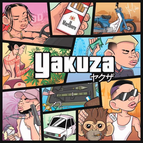 Album cover art for Yakuza