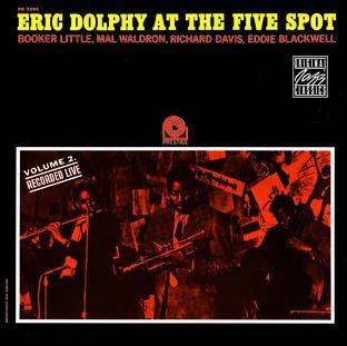 Album cover art for Eric Dolphy in Europe, Vol. 3