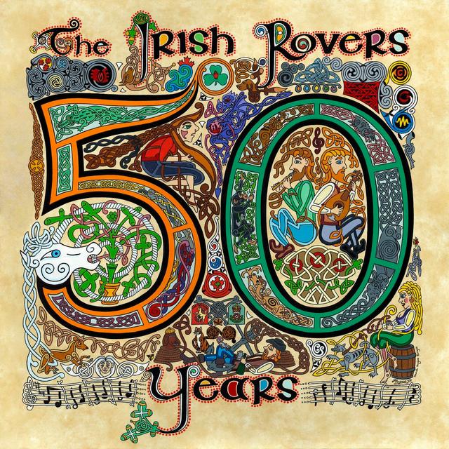 Album cover art for The Irish Rovers 50 Years - Vol. 1