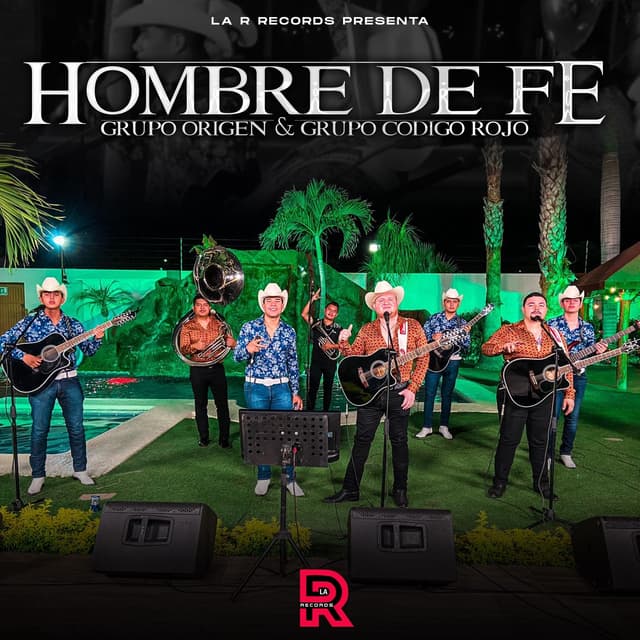 Album cover art for Hombre de Fe