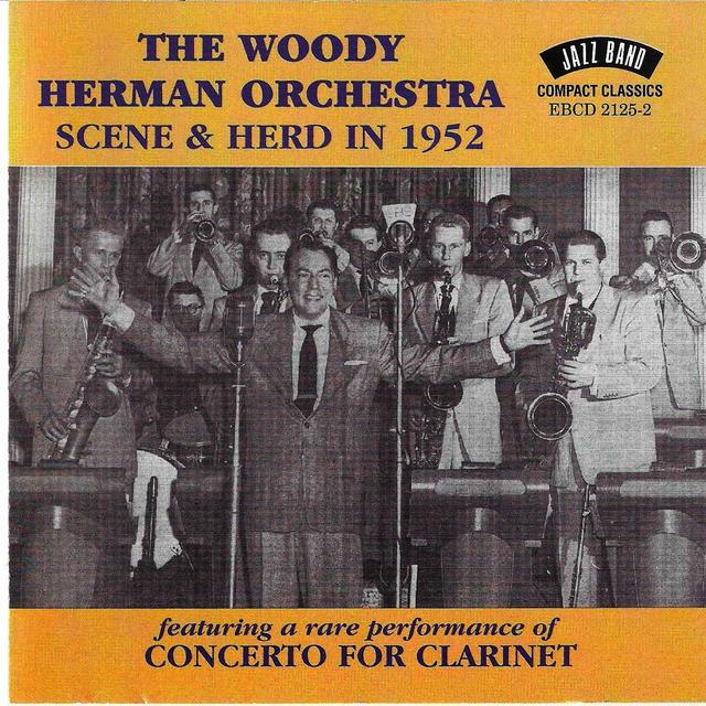 Album cover art for Scene & Herd In 1952