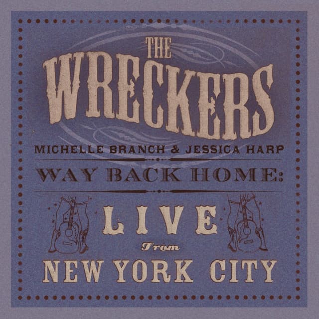 Album cover art for Way Back Home: Live from New York City