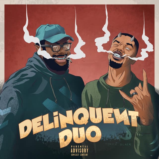 Album cover art for Delinquent Duo