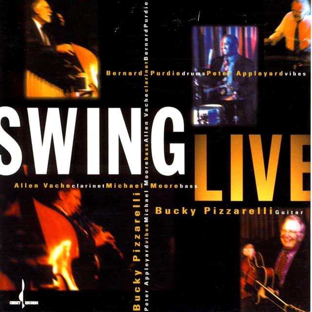 Album cover art for Swing Live