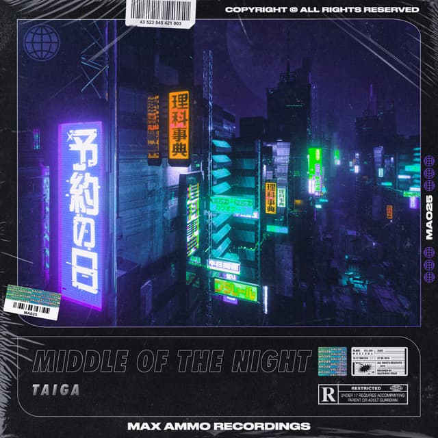 Album cover art for Middle Of The Night