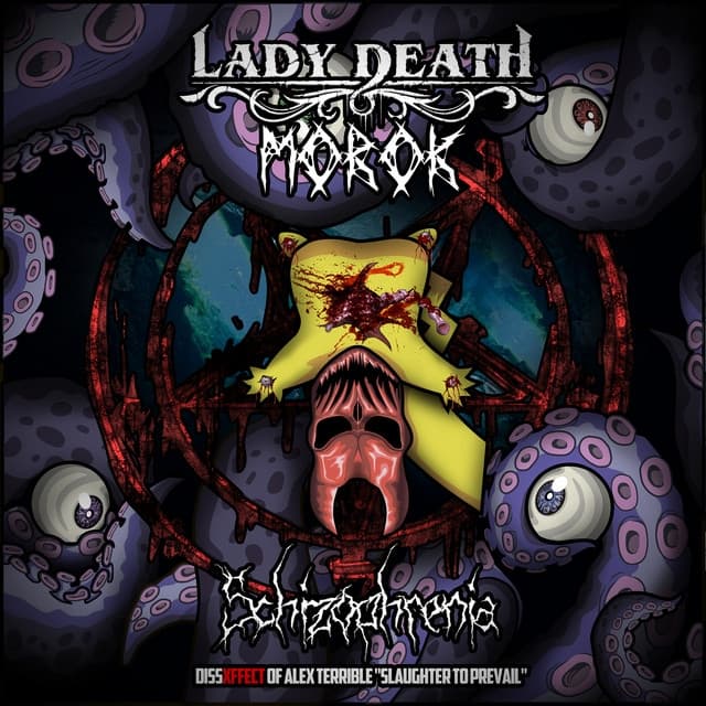 Album cover art for Schizophrenia DissXffect of Alex Terrible (Slaughter to Prevail)