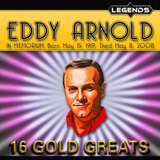 Album cover art for Eddy Arnold - 16 Gold Greats