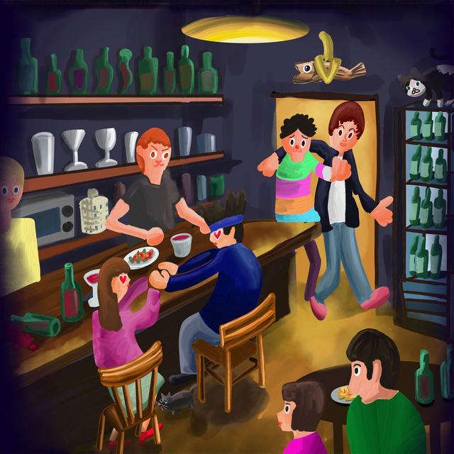 Album cover art for Our old bar