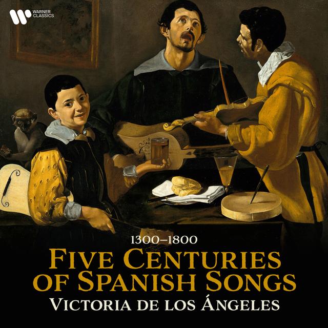 Album cover art for Five Centuries of Spanish Song