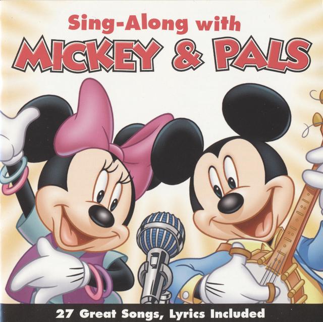 Album cover art for Sing-Along With Mickey & Pals